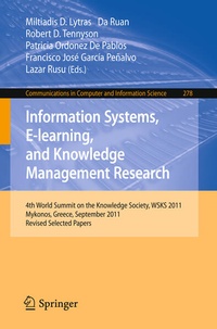 Enlarge image Cover: Information Systems, E-learning, and Knowledge Management Research - Springer