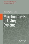 Cover: Morphogenesis in Living Systems - Springer