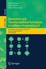 Cover: Generative and Transformational Techniques in Software Engineering IV - Springer