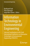 Cover: Information Technology in Environmental Engineering - Springer