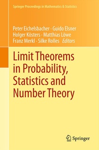 Abbildung von: Limit Theorems in Probability, Statistics and Number Theory - Springer