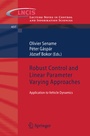 Cover: Robust Control and Linear Parameter Varying Approaches - Springer
