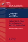 Cover: Robust Control and Linear Parameter Varying Approaches - Springer