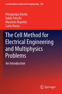 Enlarge image Cover: The Cell Method for Electrical Engineering and Multiphysics Problems - Springer