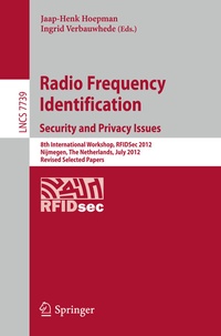 Abbildung von: Radio Frequency Identification: Security and Privacy Issues - Springer