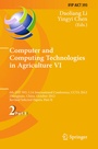 Cover: Computer and Computing Technologies in Agriculture VI - Springer