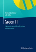 Cover: Green IT - Springer Gabler