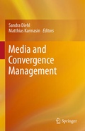 Cover: Media and Convergence Management - Springer
