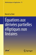 Cover: &Eacute;quations aux d&eacute;riv&eacute;es partielles elliptiques non lin&eacute;aires - Springer