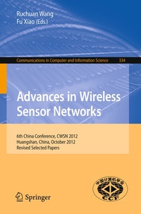 Enlarge image Cover: Advances in Wireless Sensor Networks - Springer
