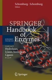 Abbildung von: Class 3.4-6 Hydrolases, Lyases, Isomerases, Ligases - Springer