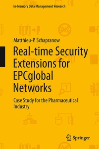 Enlarge image Cover: Real-time Security Extensions for EPCglobal Networks - Springer