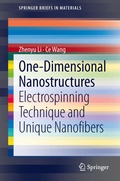 Cover: One-Dimensional nanostructures - Springer