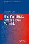 Cover: High Permittivity Gate Dielectric Materials - Springer