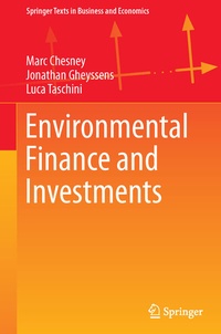 Abbildung von: Environmental Finance and Investments - Springer