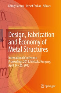 Abbildung von: Design, Fabrication and Economy of Metal Structures - Springer