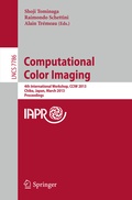 Cover: Computational Color Imaging - Springer
