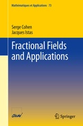 Cover: Fractional Fields and Applications - Springer