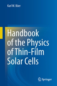 Abbildung von: Handbook of the Physics of Thin-Film Solar Cells - Springer