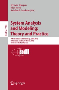 Enlarge image Cover: System Analysis and Modeling: Theory and Practice - Springer