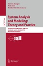 Cover: System Analysis and Modeling: Theory and Practice - Springer