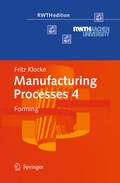 Cover: Manufacturing Processes 4 - Springer