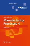 Cover: Manufacturing Processes 4 - Springer