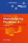 Cover: Manufacturing Processes 4 - Springer