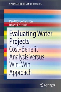 Enlarge image Cover: Evaluating Water Projects - Springer
