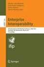Cover: Enterprise Interoperability - Springer