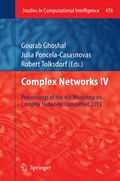 Cover: Complex Networks IV - Springer