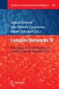 Cover: Complex Networks IV - Springer