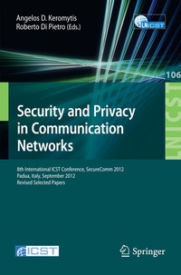 Abbildung von: Security and Privacy in Communication Networks - Springer