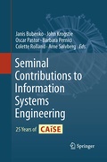 Cover: Seminal Contributions to Information Systems Engineering - Springer