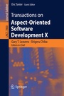 Cover: Transactions on Aspect-Oriented Software Development X - Springer