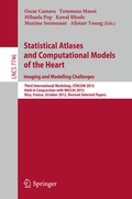 Cover: Statistical Atlases and Computational Models of the Heart: Imaging and Modelling Challenges - Springer
