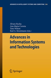 Enlarge image Cover: Advances in Information Systems and Technologies - Springer