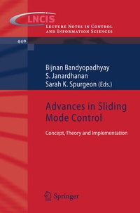 Enlarge image Cover: Advances in Sliding Mode Control - Springer
