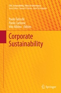Cover: Corporate Sustainability - Springer