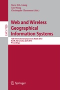 Cover: Web and Wireless Geographical Information Systems - Springer