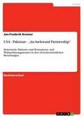 Cover: USA - Pakistan - "An Awkward Partnership" - GRIN Verlag