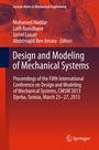 Cover: Design and Modeling of Mechanical Systems - Springer