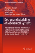 Cover: Design and Modeling of Mechanical Systems - Springer