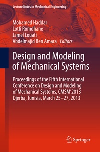 Enlarge image Cover: Design and Modeling of Mechanical Systems - Springer