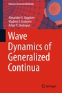 Cover: Wave Dynamics of Generalized Continua - Springer