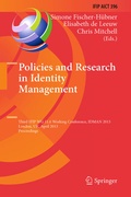 Cover: Policies and Research in Identity Management - Springer