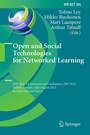 Cover: Open and Social Technologies for Networked Learning - Springer