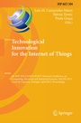 Cover: Technological Innovation for the Internet of Things - Springer