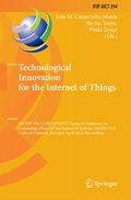 Cover: Technological Innovation for the Internet of Things - Springer