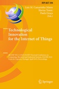 Cover: Technological Innovation for the Internet of Things - Springer